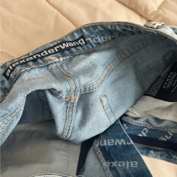 Alexander Wang Shorts Bite High Rise size 26 - Picture 3 of 4